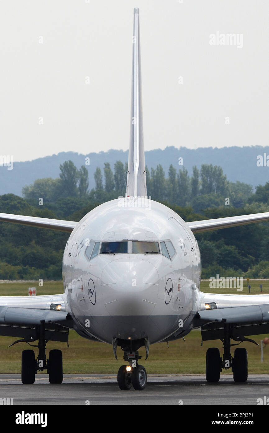 Lufthansa at Manchester Airport Stock Photo Alamy