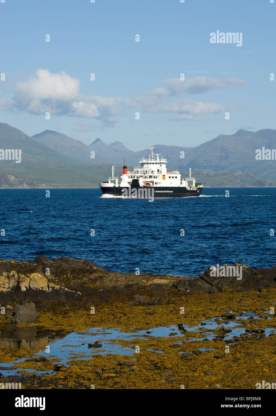Car and passenger ferry from Mallaig to Armadale on the Isle of Skye operated by Caledonian