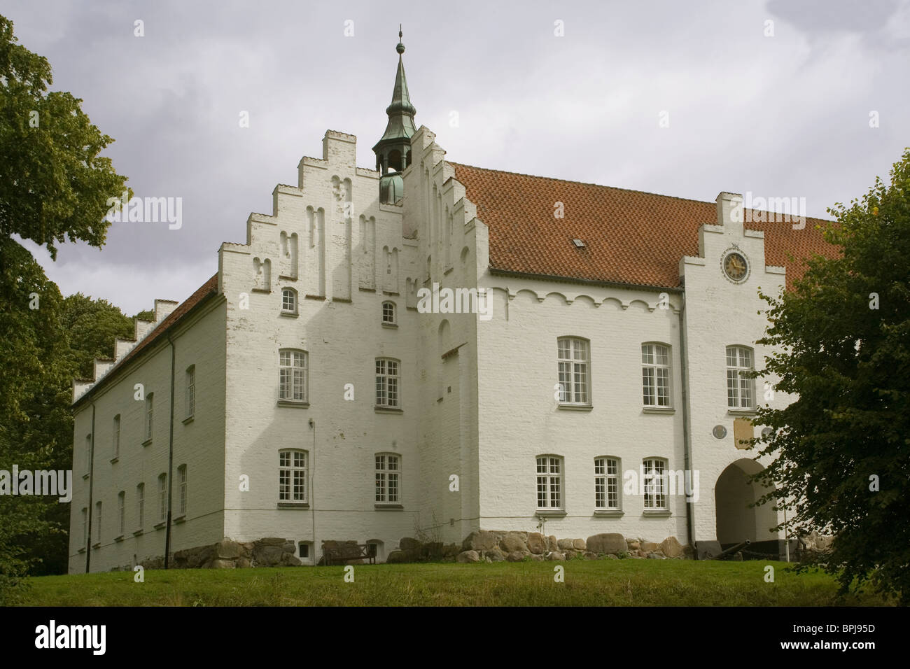 Denmark Jutland Kokkedal Slot (Castle) Stock Photo