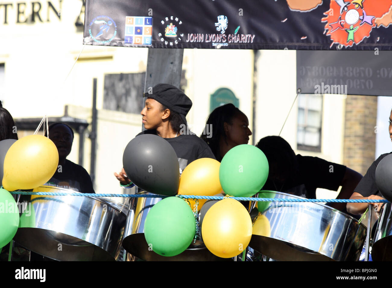 Steel Drum band at the Notting Hill Carnival 2010 Stock Photo Alamy