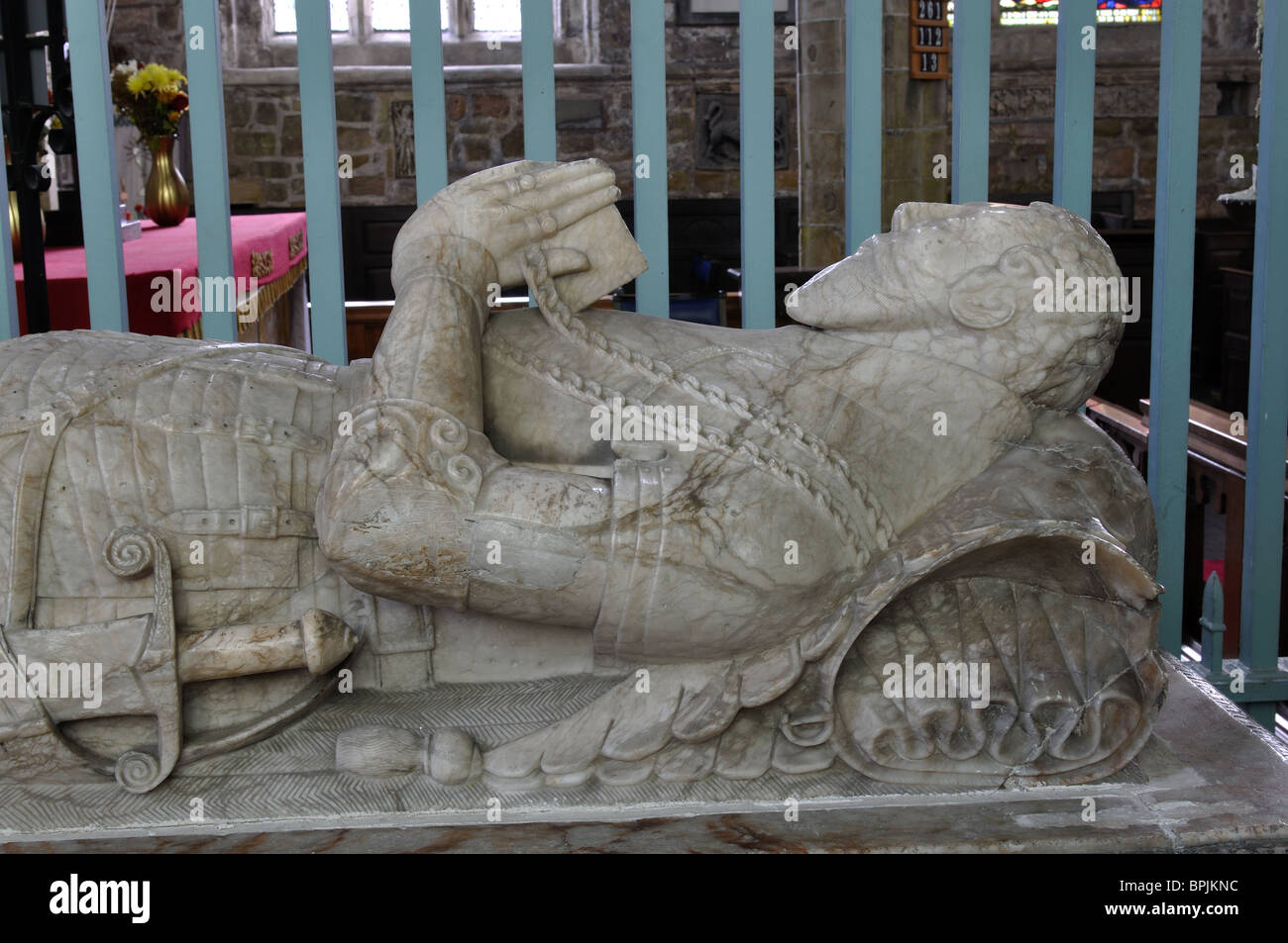 A Shirley memorial in St. Mary and St. Hardulph Church, Breedon on the