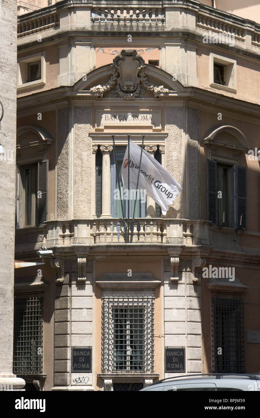 Palazzo De Carolis, seat of Unicredit Group Stock Photo - Alamy