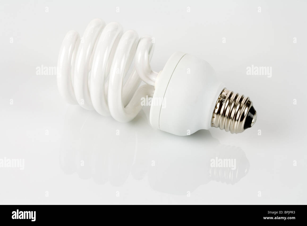 Compact Fluorescent Lightbulb clsoe up Stock Photo Alamy