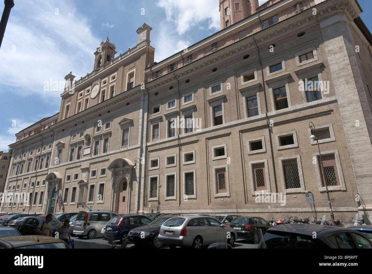 Collegio Romano Stock Photo Alamy