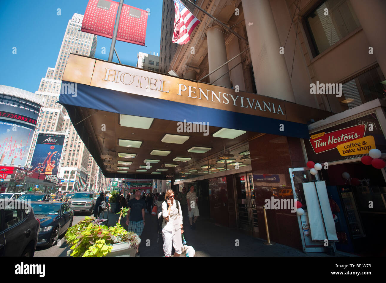 The Hotel Pennsylvania in New York Stock Photo - Alamy