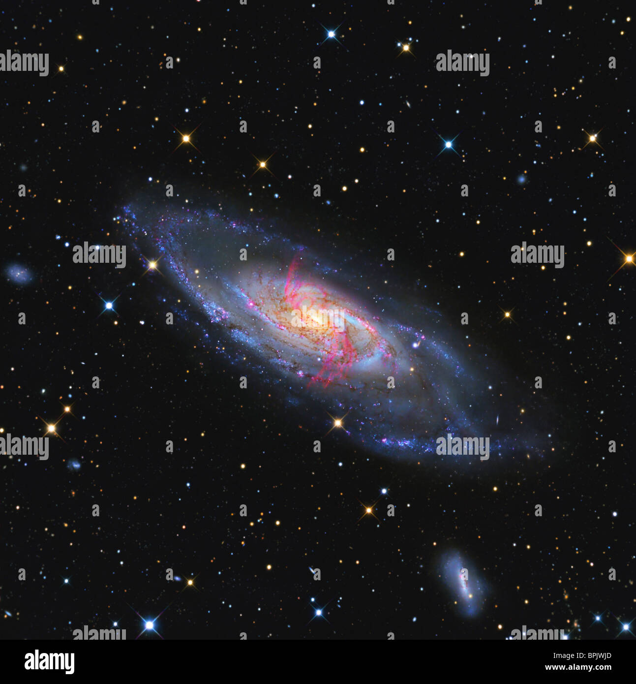 Messier 106 Stock Photo