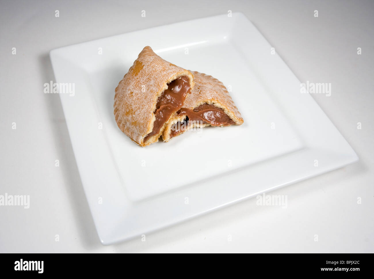 Hostess chocolate pudding pie. Stock Photo