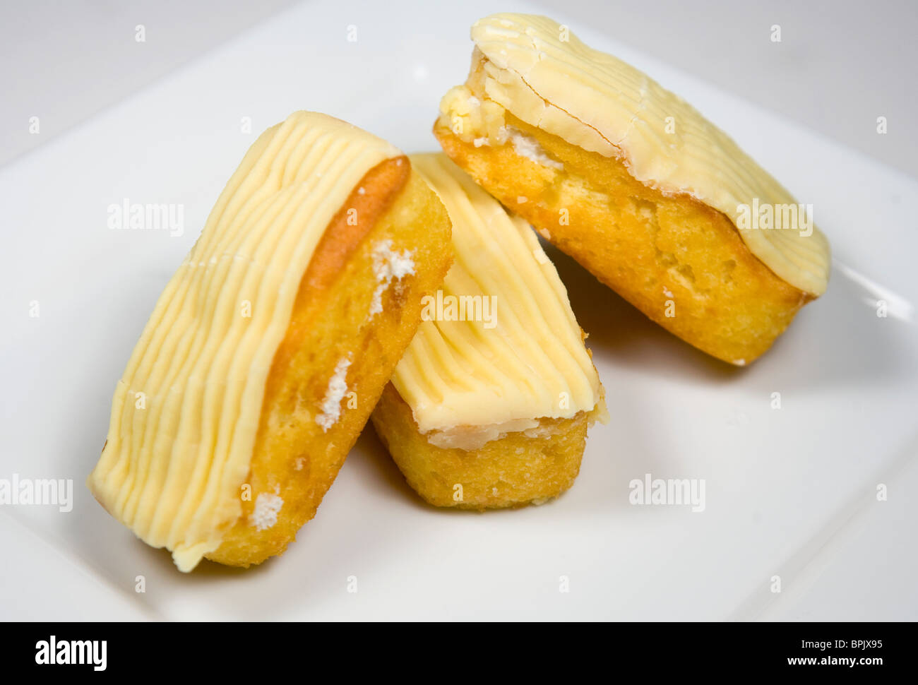 Hostess vanilla Zingers Stock Photo Alamy