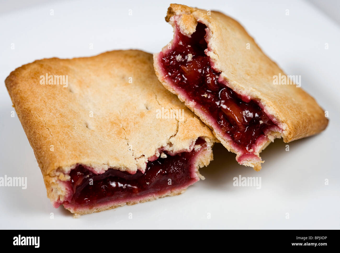 Tastykake cherry fruit pie. Stock Photo