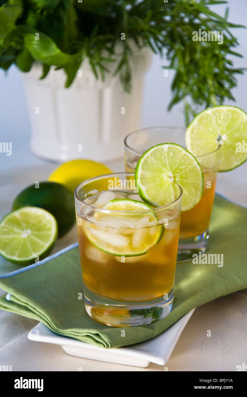Tea drink glass hi-res stock photography and images - Alamy