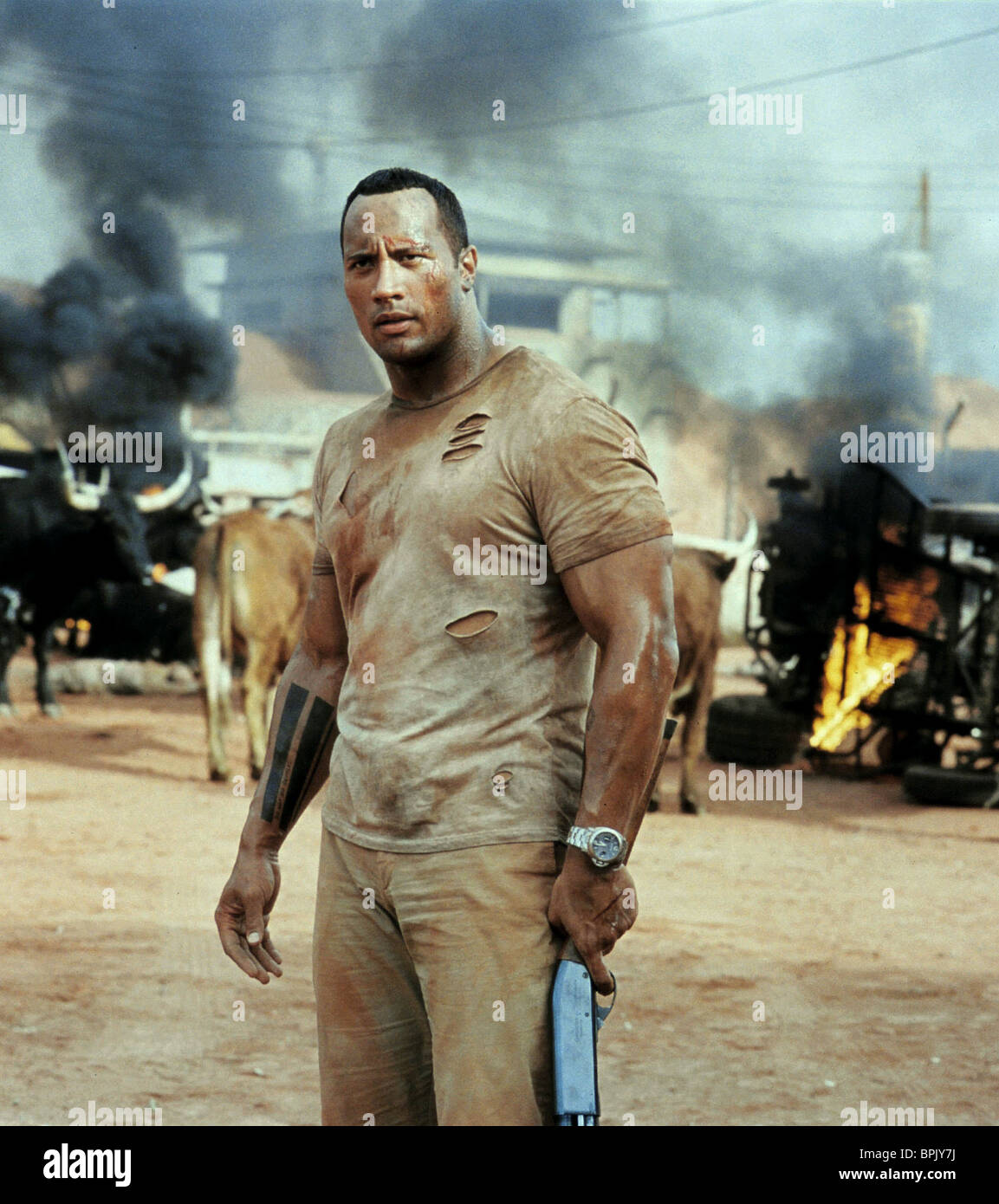 THE ROCK WELCOME TO THE JUNGLE; THE RUNDOWN (2003 Stock Photo - Alamy