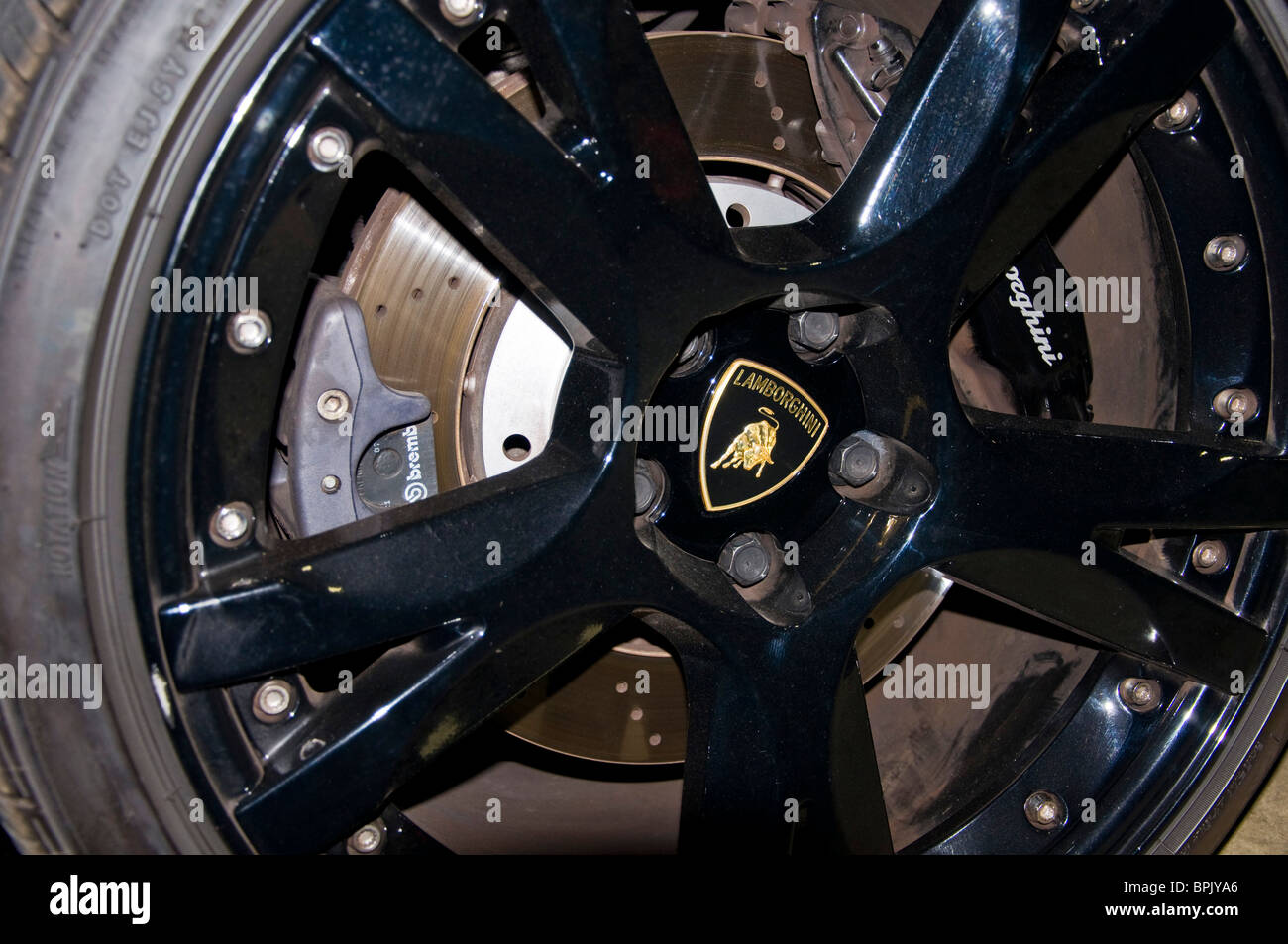 Vintage Car Tire Stock Photo Alamy