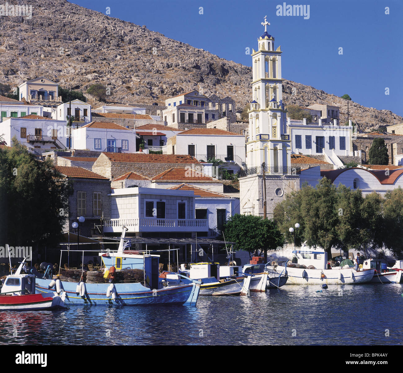 Halki, Greek Islands Stock Photo Alamy