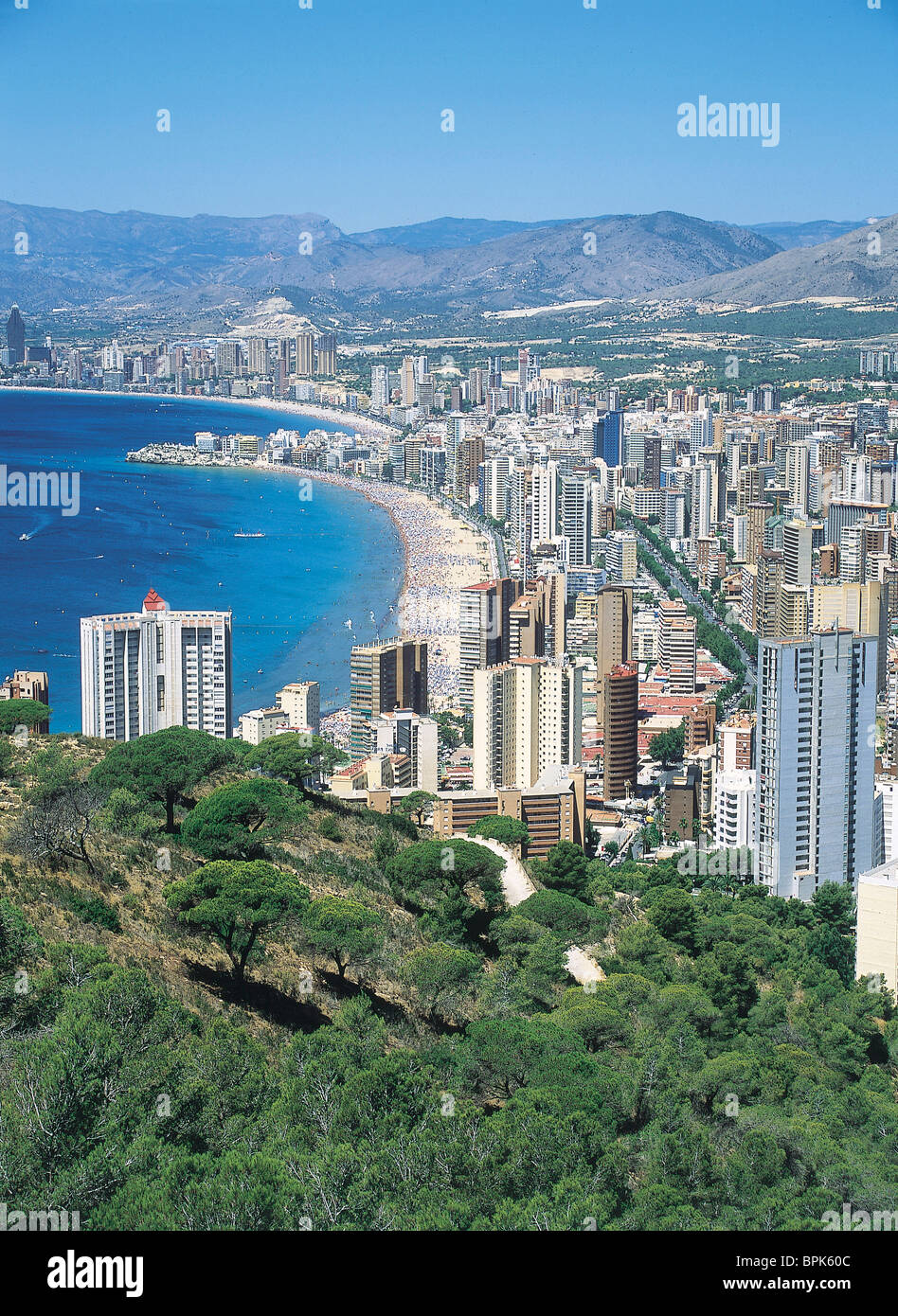 Benidorm, Costa Blanca, Spain Stock Photo