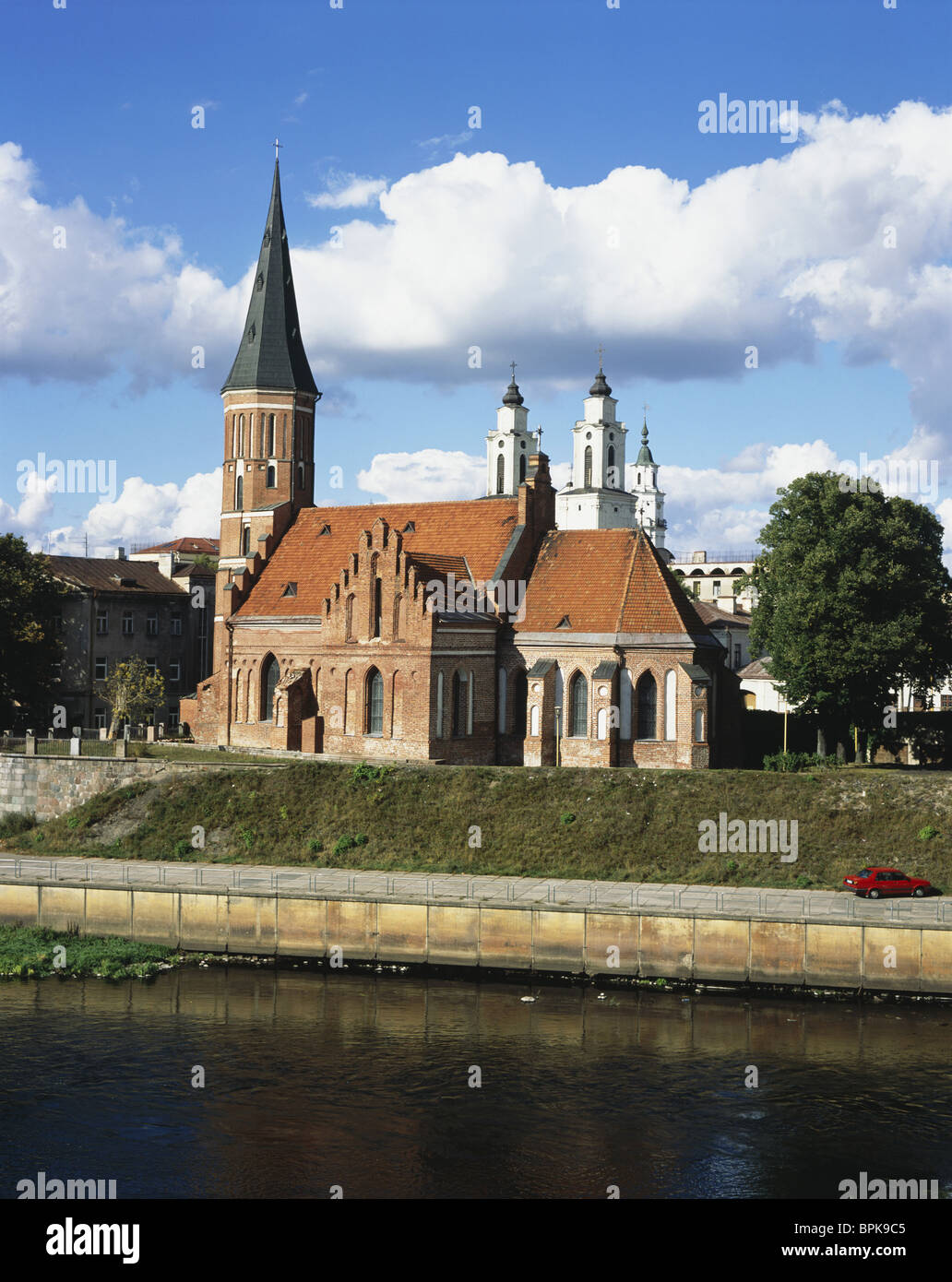 Vytautas Church, Kaunas, Lithuania Stock Photo