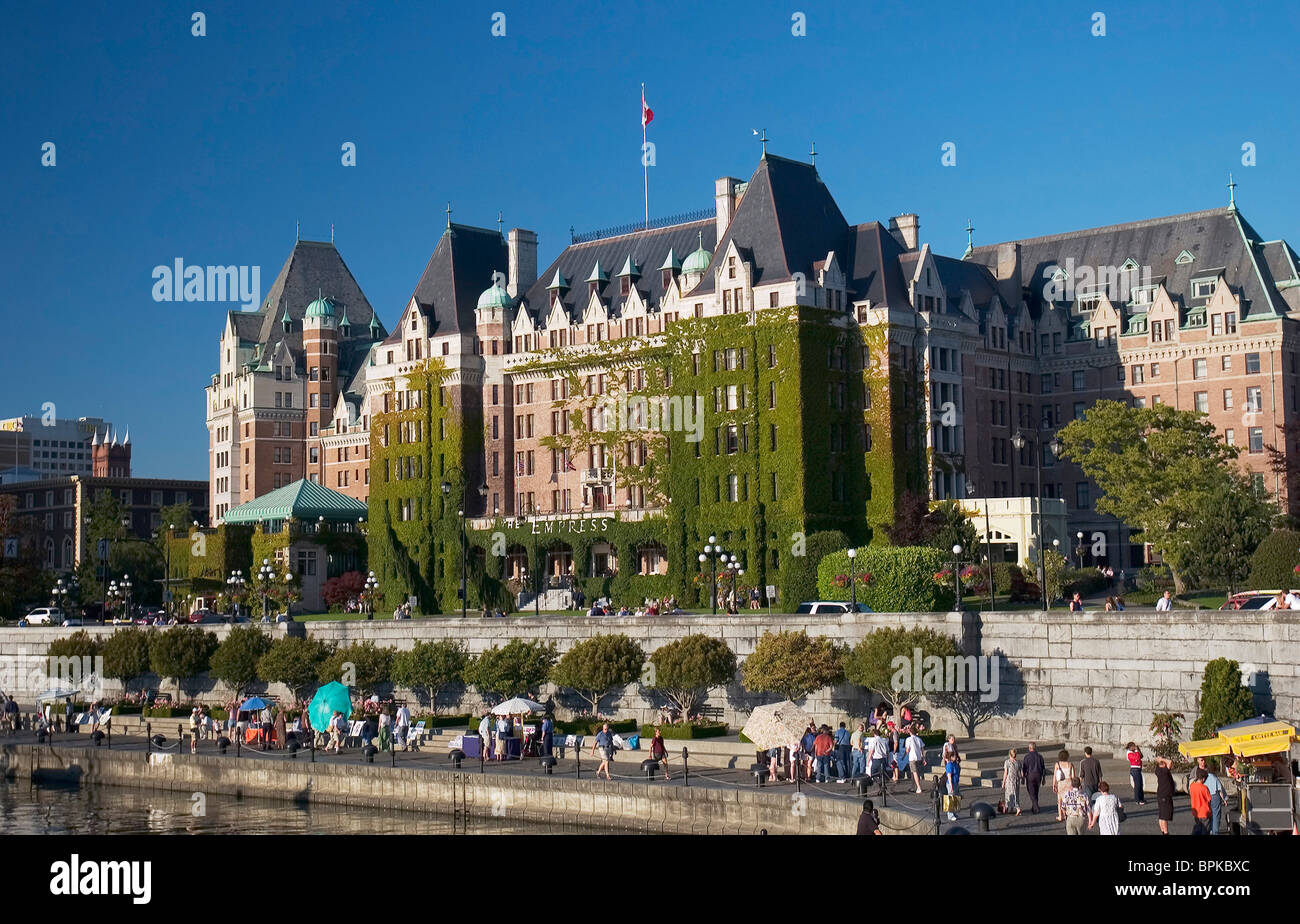 The Empress Hotel, Victoria, Vancouver Island, Canada Stock Photo - Alamy