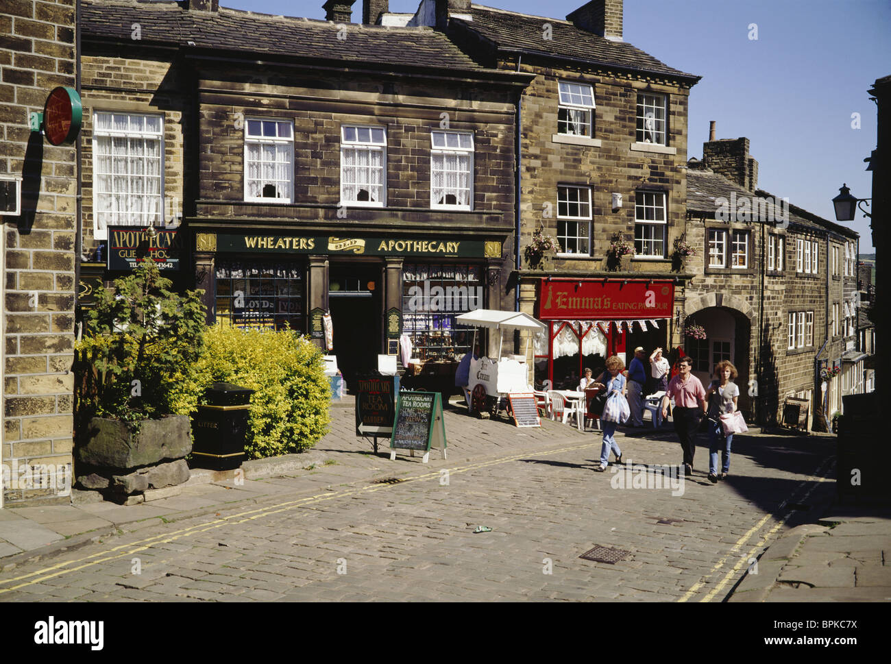 Haworth, Yorkshire, England Stock Photo Alamy
