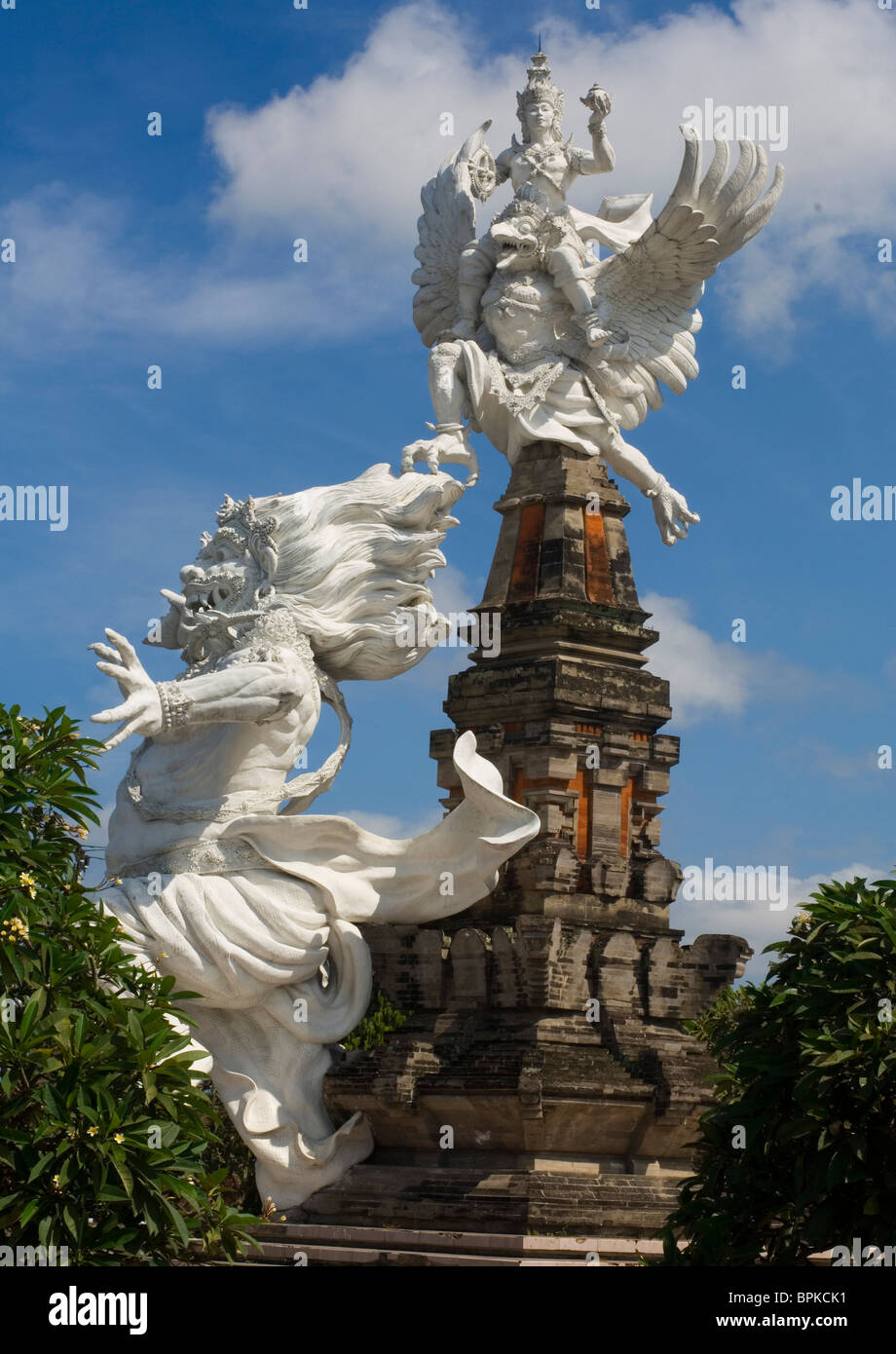 Hindu Statue, Mengwi Temple, Bali, Indonesia Stock Photo