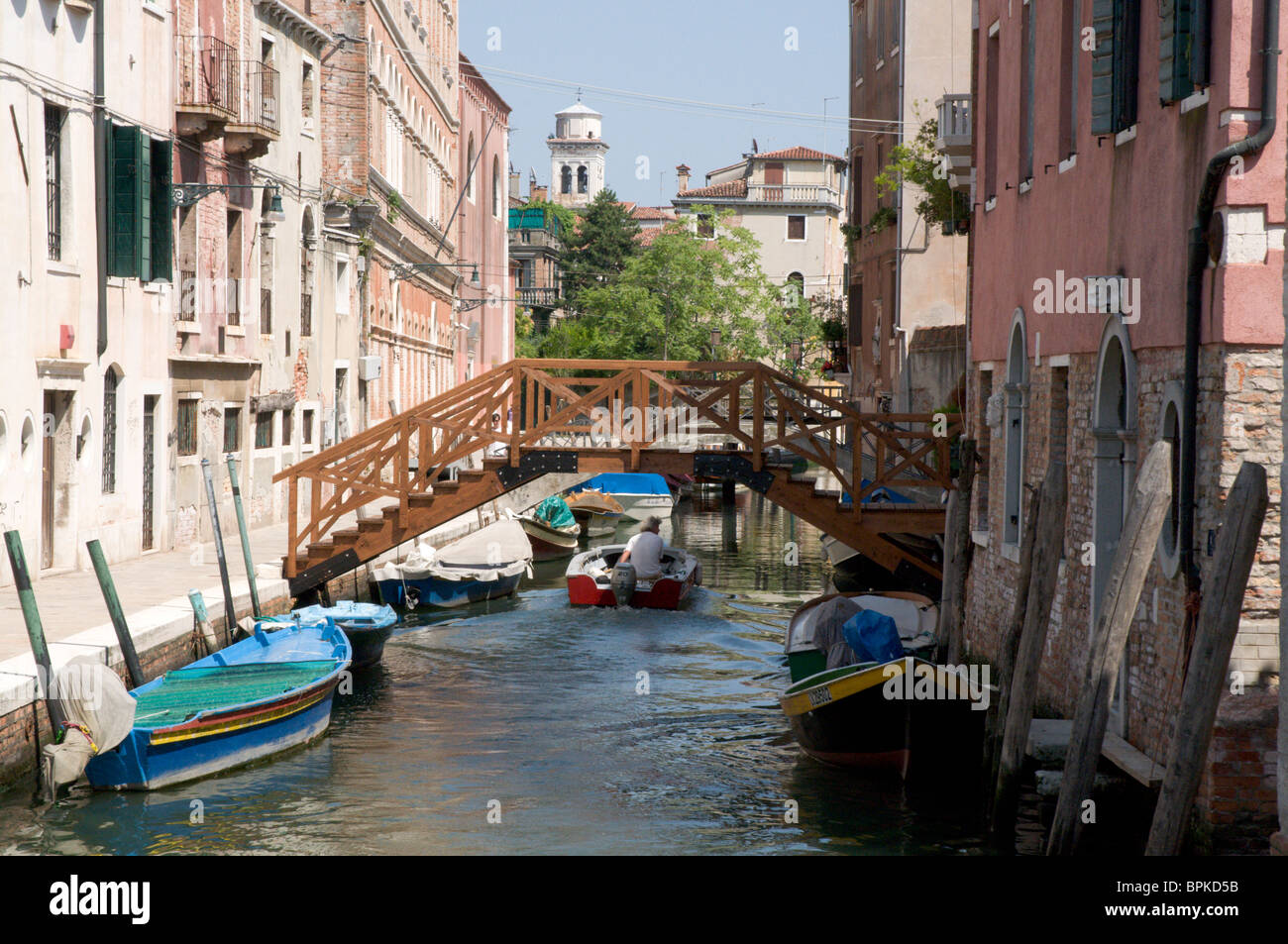 Venezia : Castello District Stock Photo