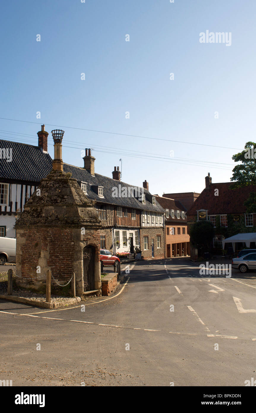 Little Walsingham centre Stock Photo Alamy