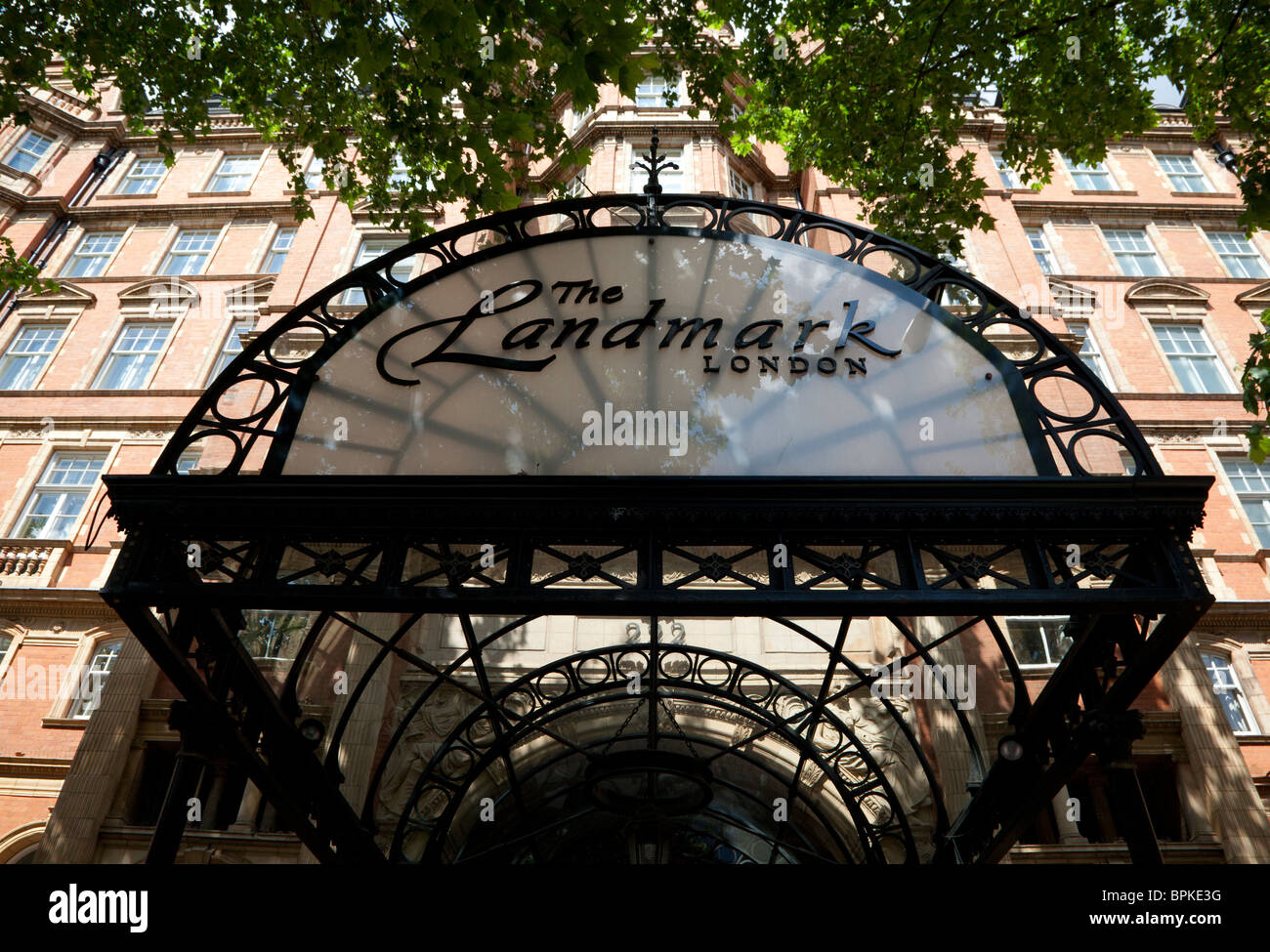 The Landmark Hotel, Marylebone Road, London Stock Photo