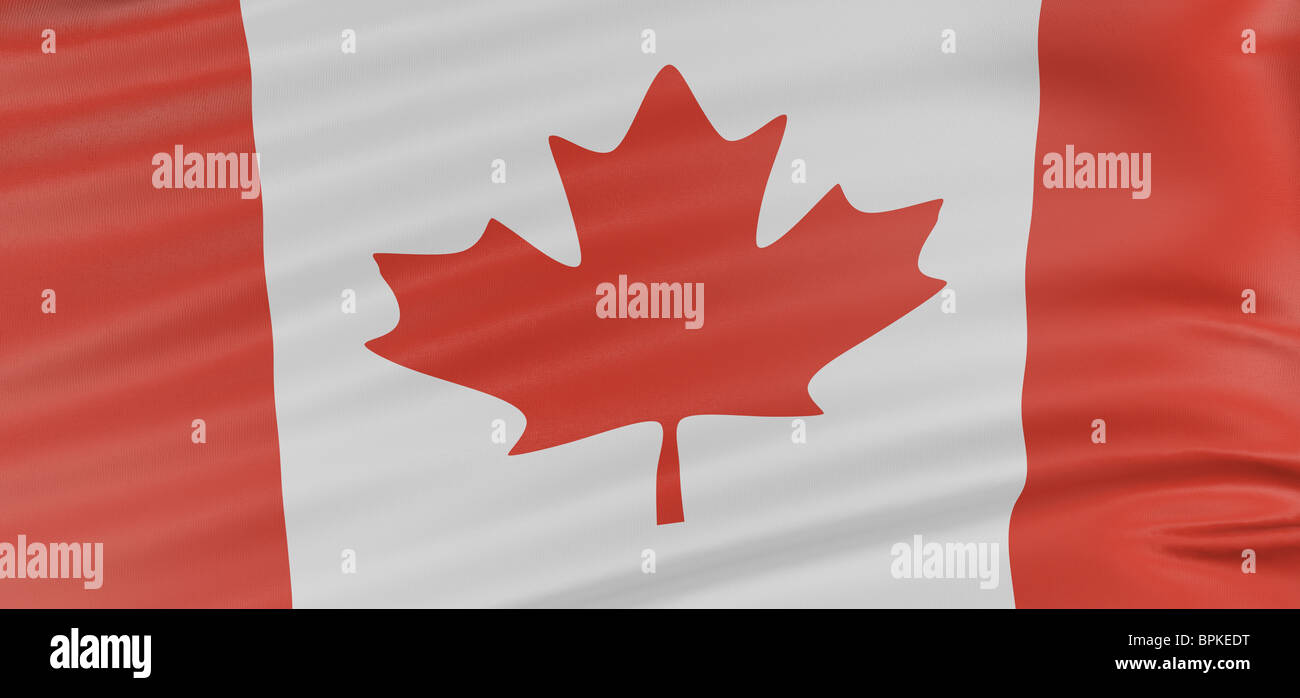 3D Canada Flag Stock Photo Alamy