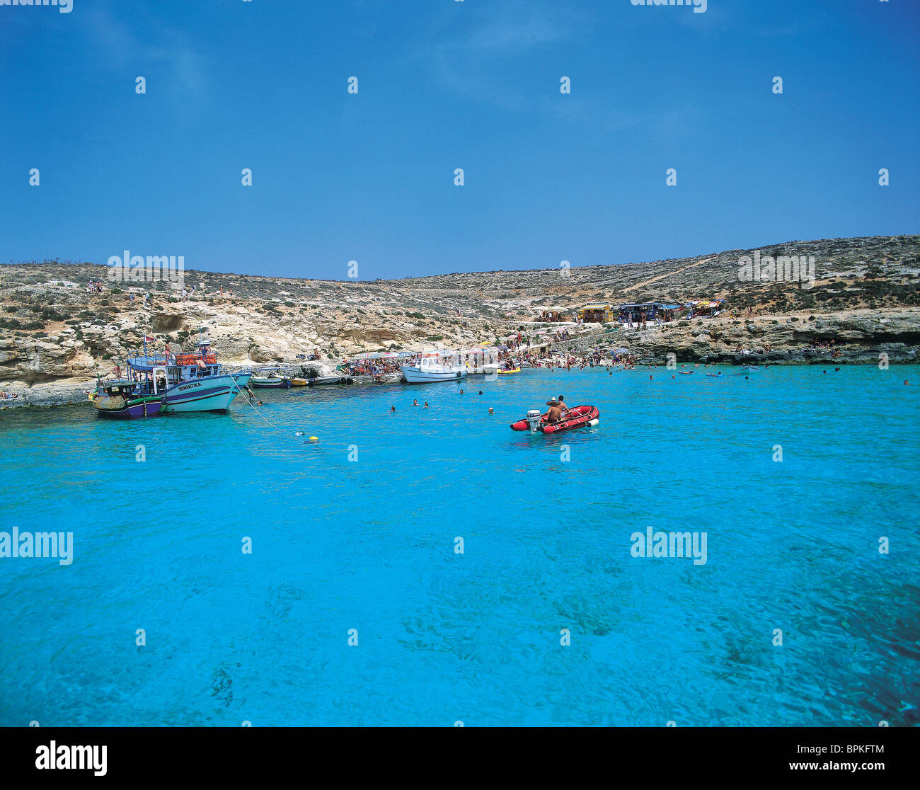 Blue lagoon comino in hi-res stock photography and images - Alamy