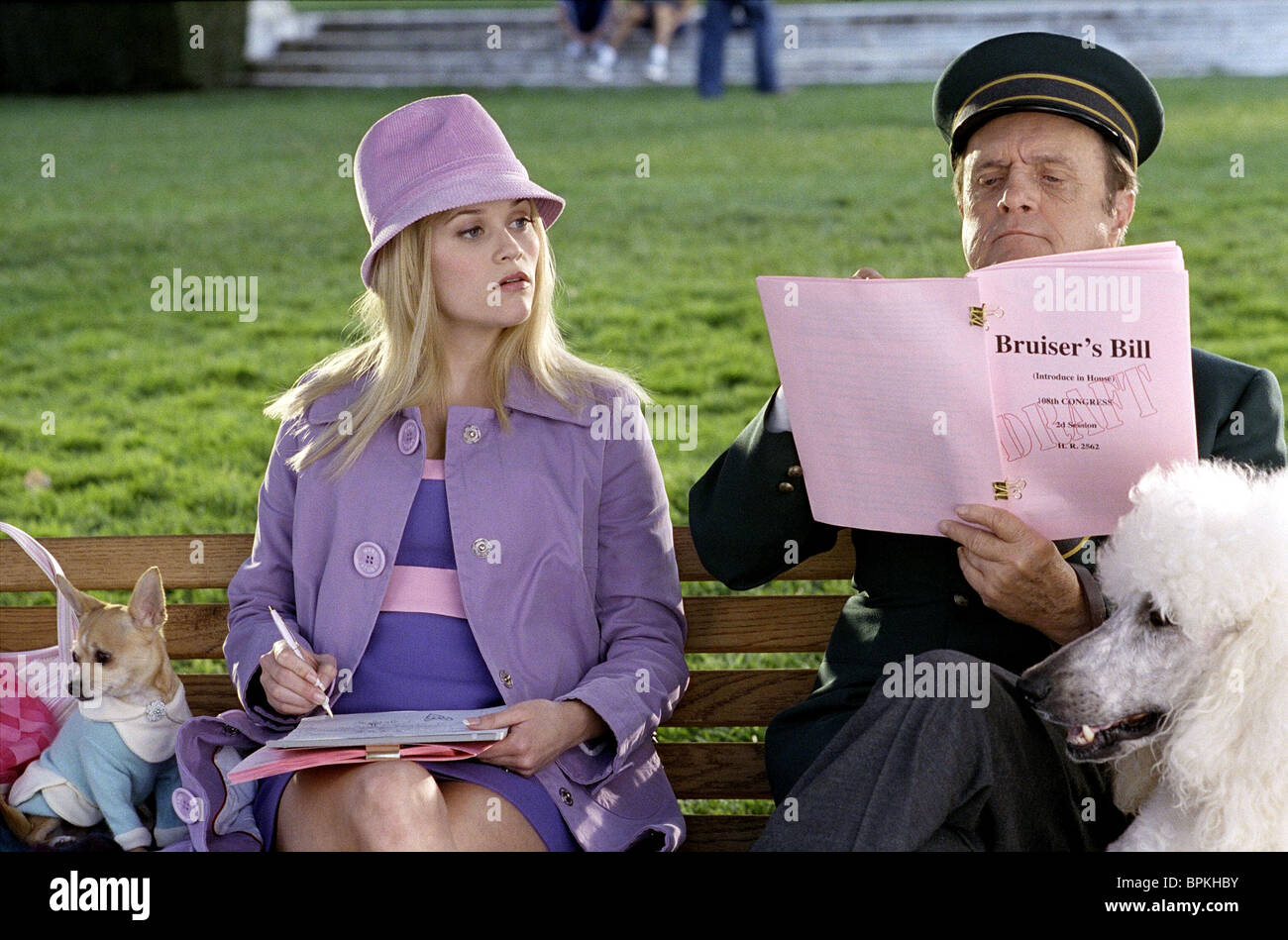 Reese Witherspoon Bob Newhart Legally Blonde 2 Red White And Blonde 2003 Stock Photo Alamy