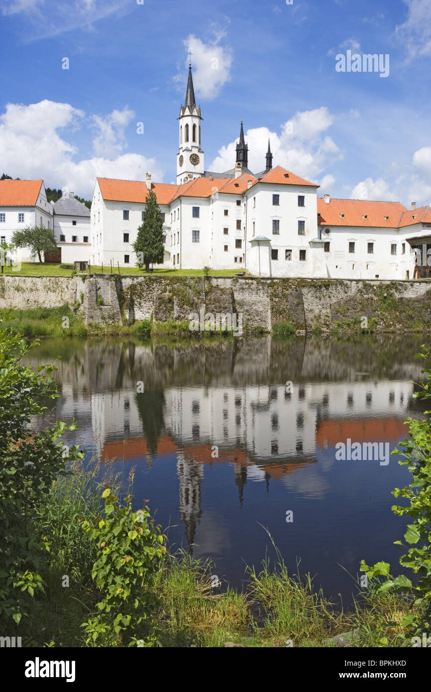 Cistercian monastery in Vyssi Brod, South Bohemian Region, Czech Republic Stock Photo