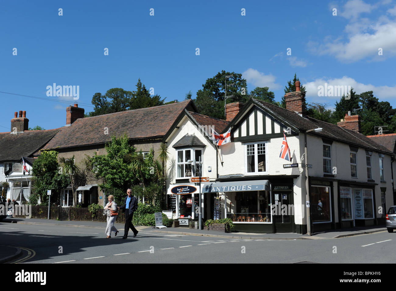 Church Stretton in South Shropshire England Uk Stock Photo Alamy