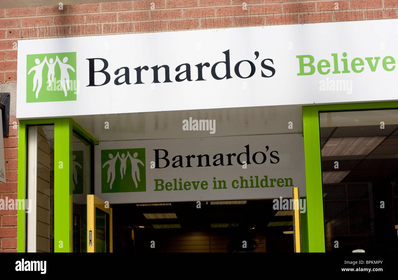 Barnardos high street charity shop hires stock photography and images