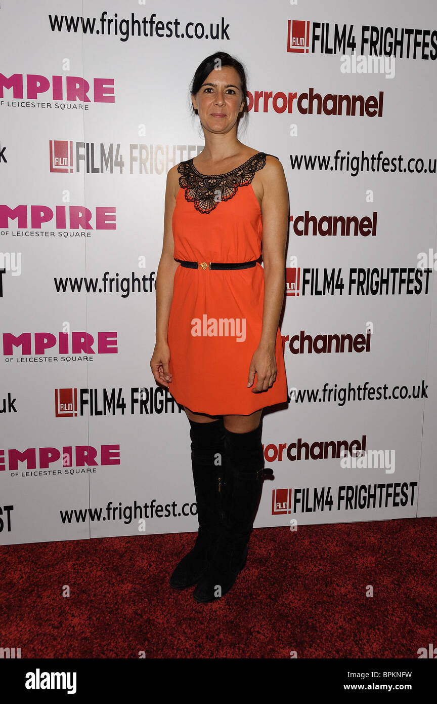 Iris Bahr attends the Uk Premiere of 'The Last Exorcism' during Frightfest at The Empire Leicester Square, London, 30 August 201 Stock Photo