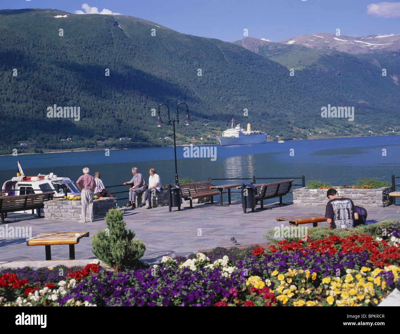 Andalsnes Norway Stock Photo Alamy