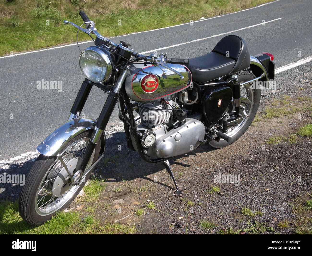 Vintage Classic BSA Rocket Gold Star motorcycle England UK Stock