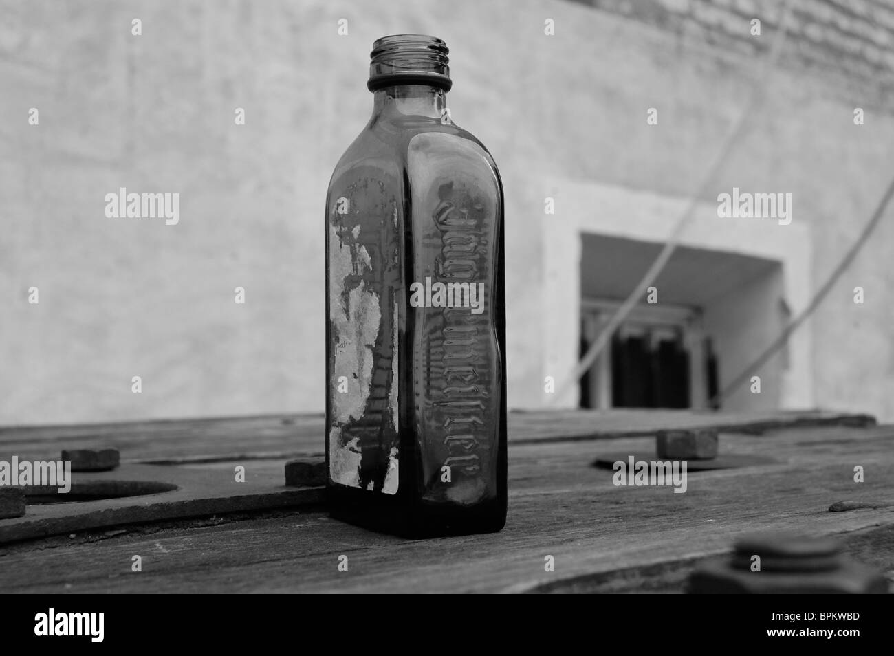 Jagermeister Bottle Stock Photo