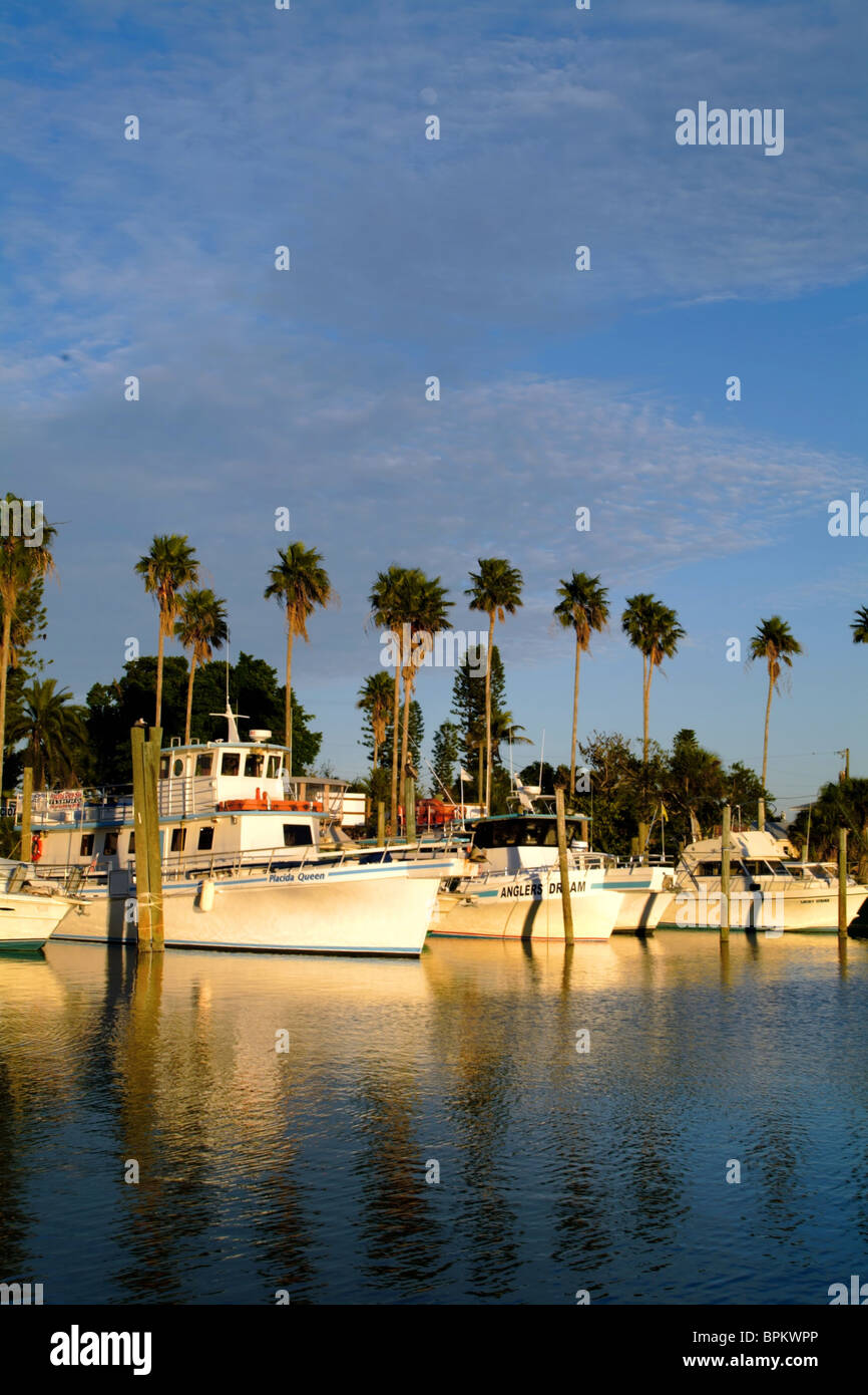 Placida Harbour, Florida, USA Stock Photo Alamy
