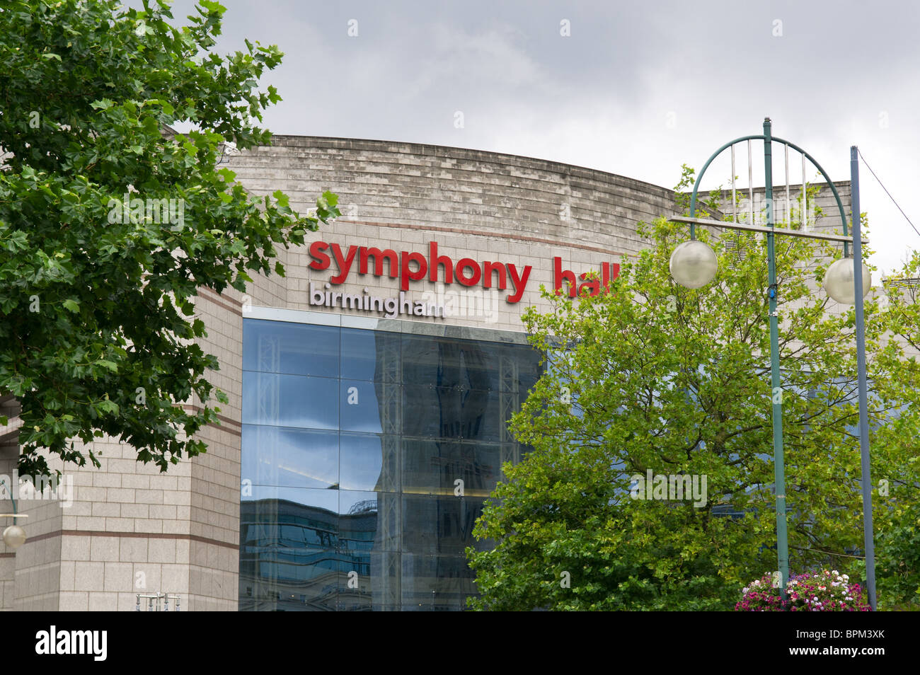 Centenary Square, Birmingham. The International Conference Centre, Symphony Hall. Stock Photo
