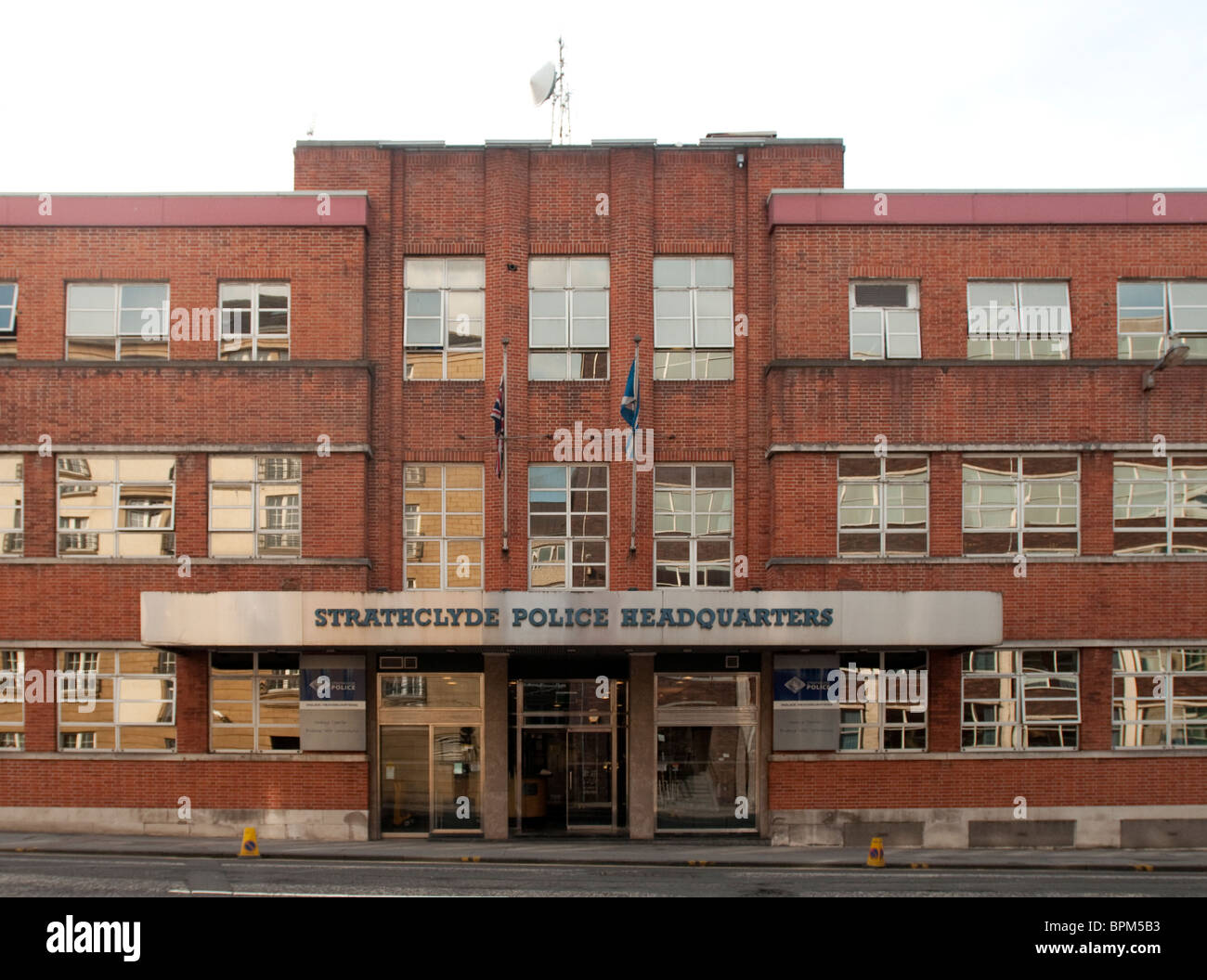 Pitt Street police station in Glasgow the headquarters of Strathclyde