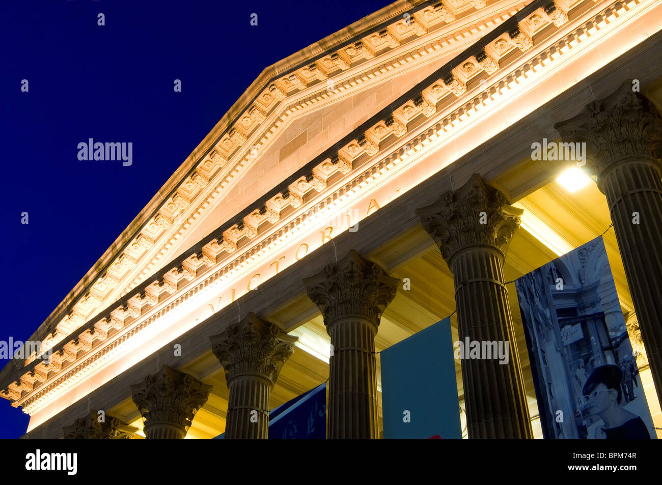 State Library, Swanston Street, melbourne, Australia Stock Photo