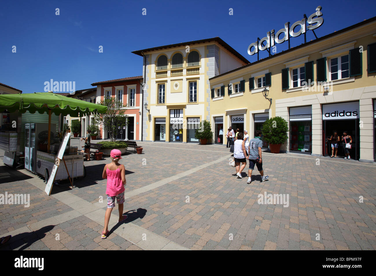 The shopping center of Serravalle Scrivia, Alessandria, Piedmont, Italy  Stock Photo - Alamy
