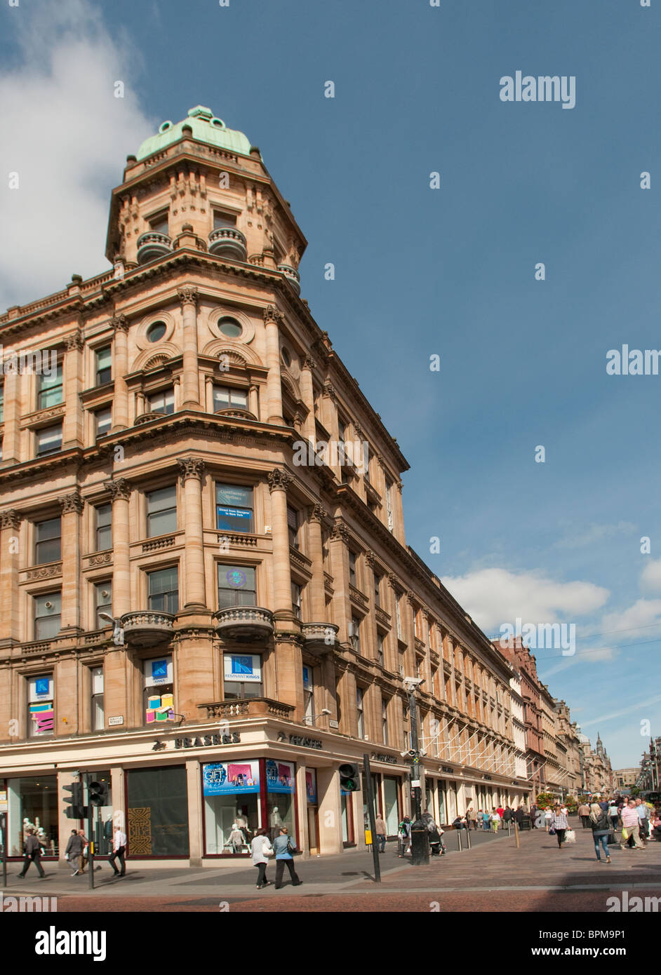 Frasers department store in Glasgow Stock Photo Alamy