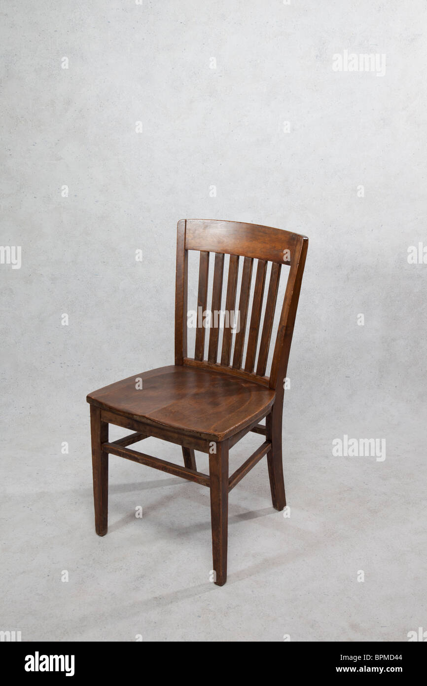 wooden chair Stock Photo