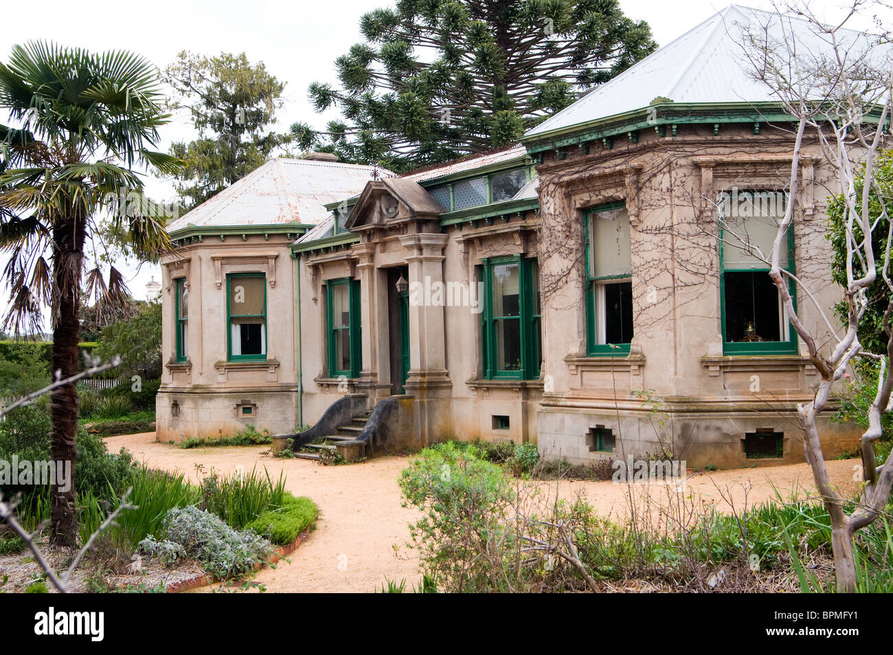 Buda House, Castlemaine, Victoria, Australia Stock Photo Alamy