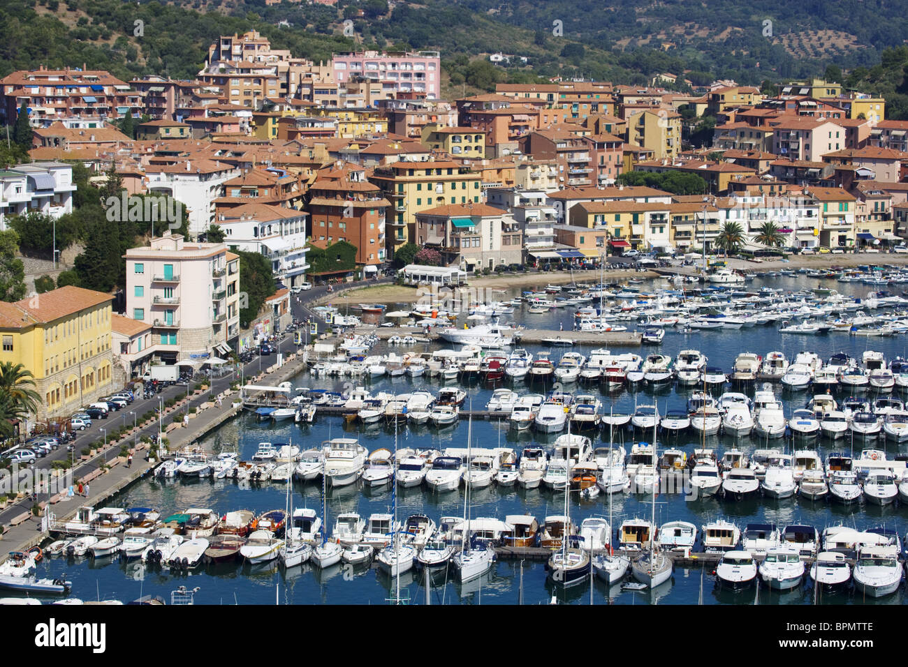 Port of Porto Ercole, Monte Argentario, Maremma, Tuscany, Italy Stock Photo  - Alamy
