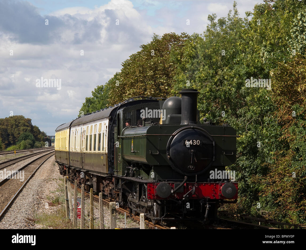 Wallingford and Cholsey Railway Steam Train1 Stock Photo Alamy