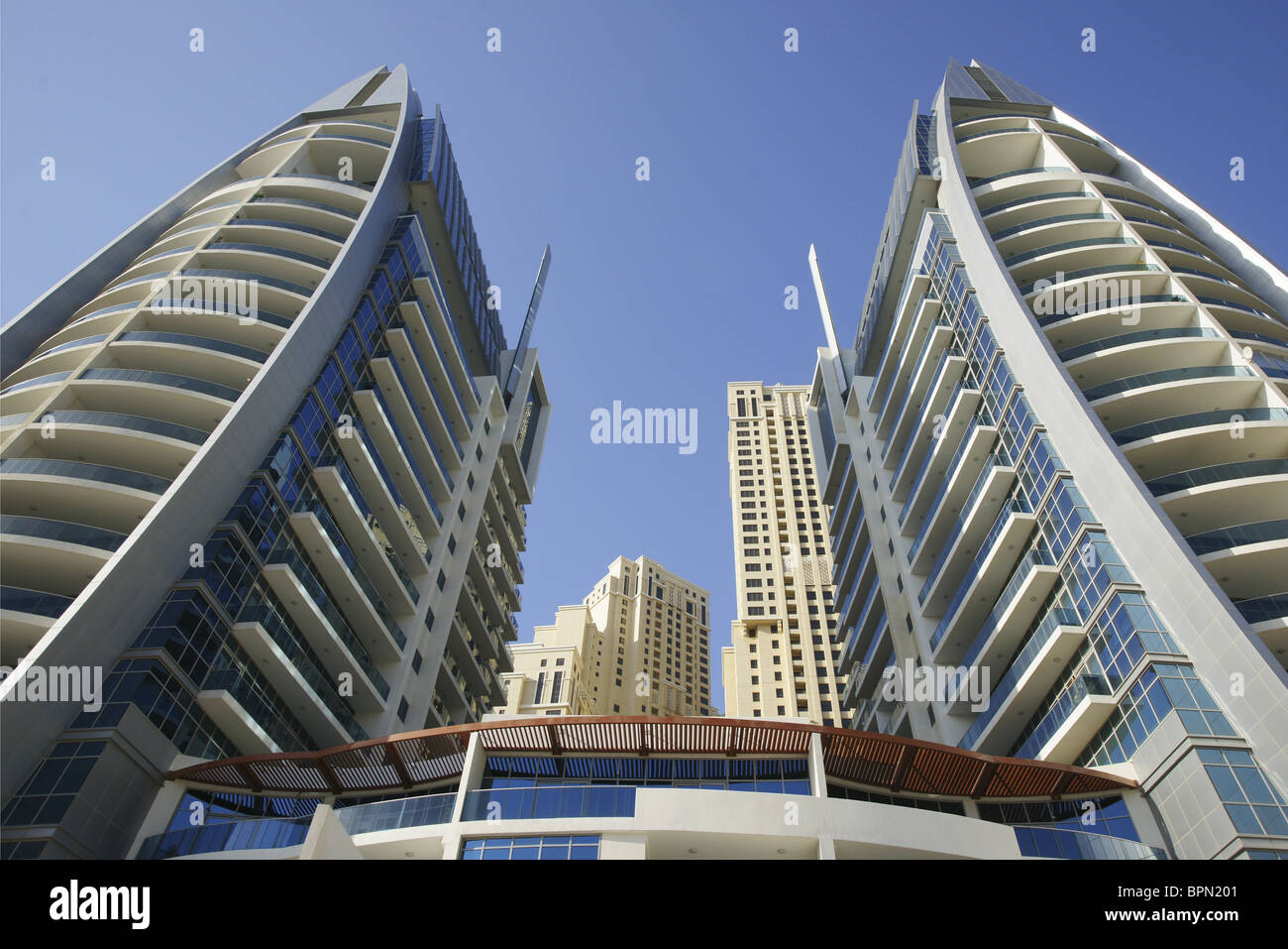 High rise buildings under blue sky, Jumeirah Beach Residence, Dubai ... - Exclusive Residence In High-Rise
