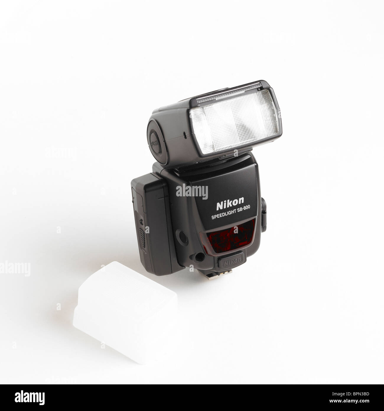 Nikon SB800 Speedlight on White Background Stock Photo - Alamy