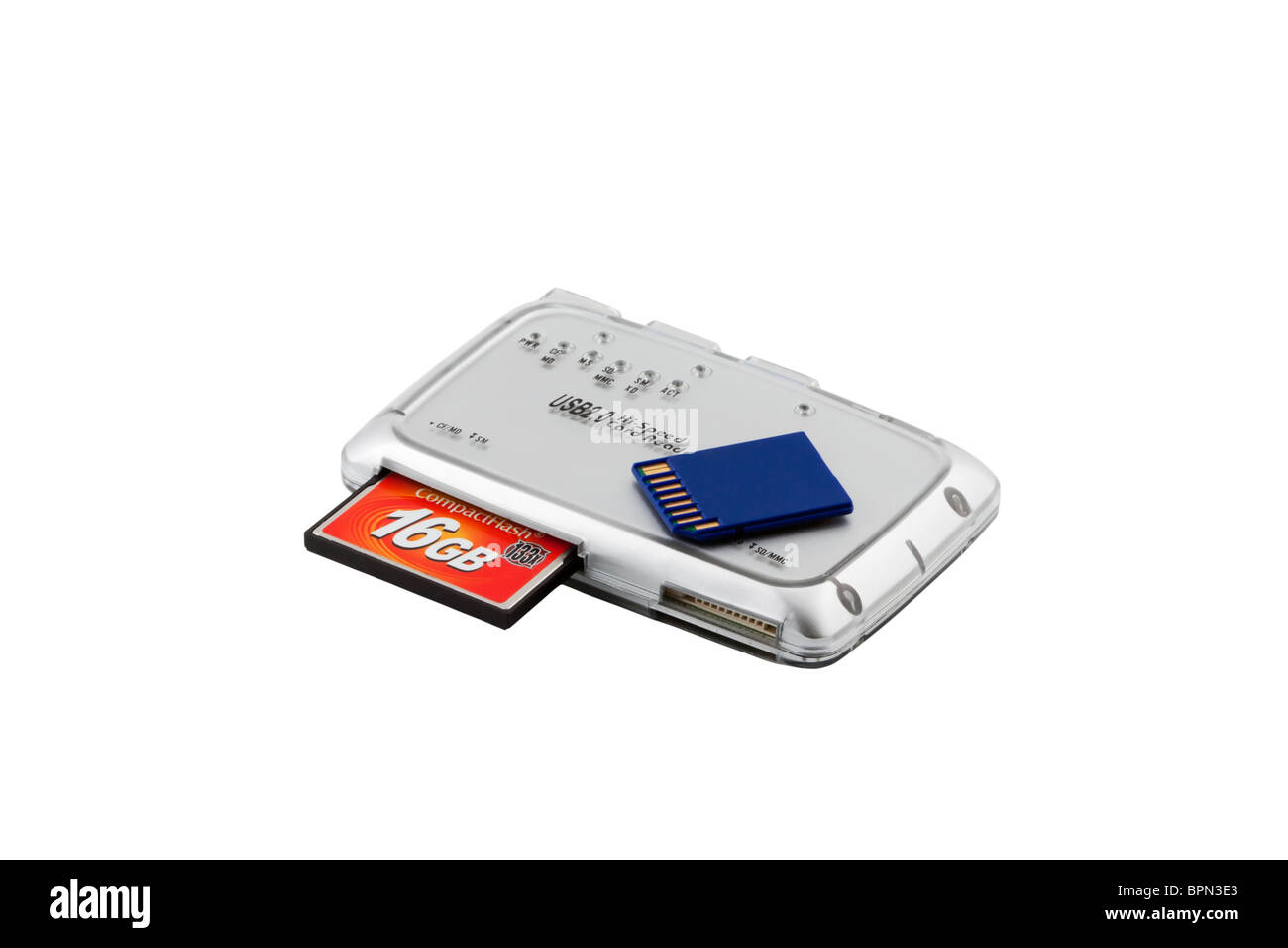 external card reader isolated on a white background Stock Photo Alamy
