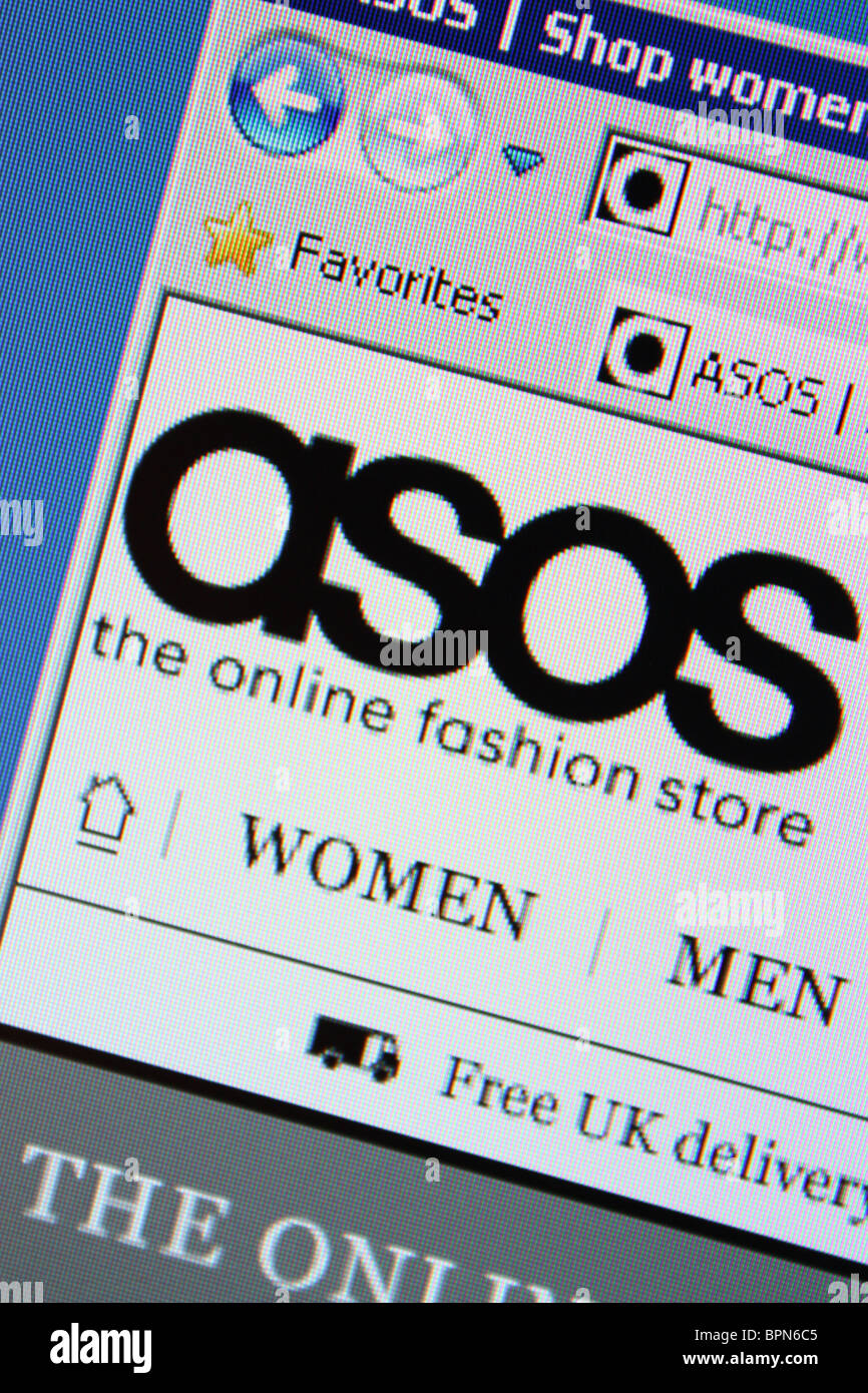 asos online fashion store Stock Photo - Alamy