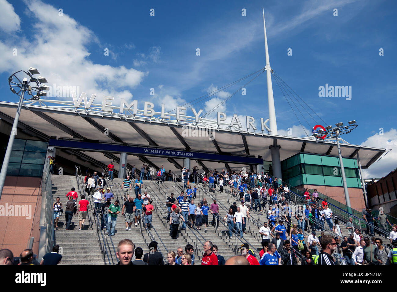 Wembley park underground station hires stock photography and images
